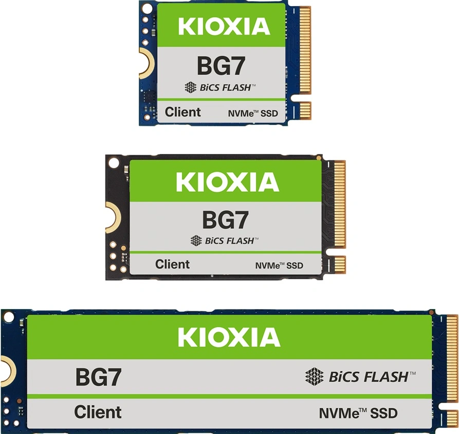 Next Generation KIOXIA BG7 Series SSDs