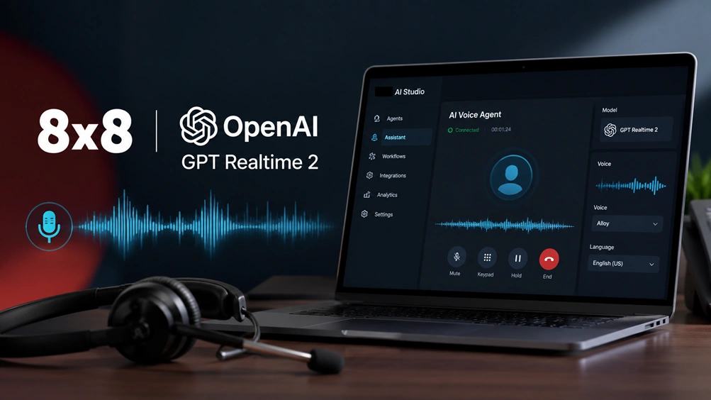 8x8 AI Studio Adds OpenAI's GPT Realtime 2 to Support Production Voice Agents