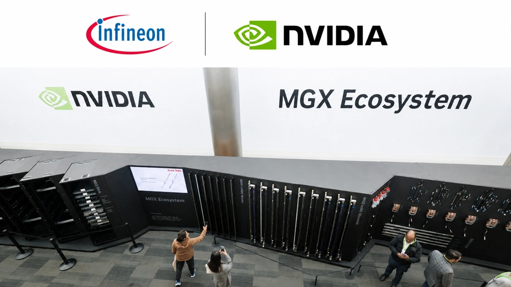 Infineon Joins NVIDIA's MGX™ AI Factory Ecosystem