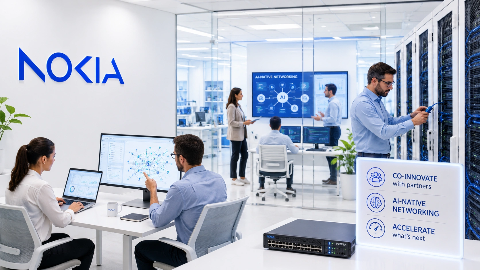 Nokia launches AI networking lab