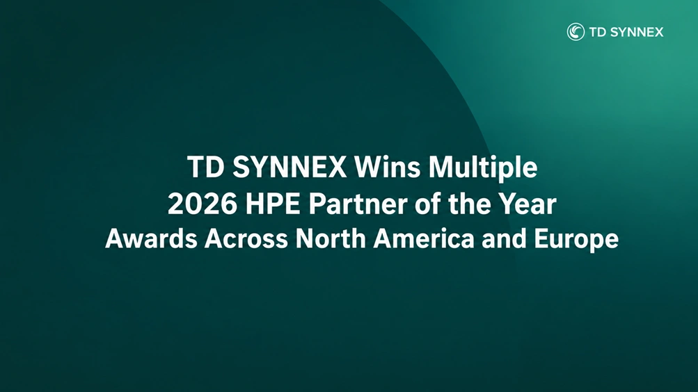 TD SYNNEX Recognized with Multiple 2026 HPE Partner of the Year Awards Across North America and Europe