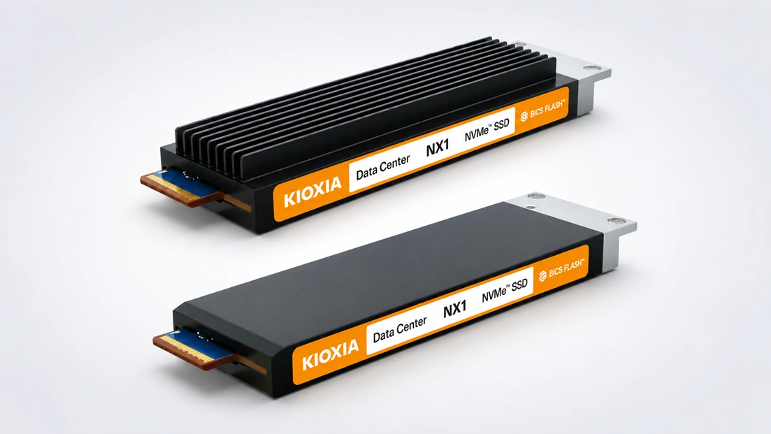 Kioxia Announces Next-Generation E1.S SSDs for AI and Hyperscale Environments
