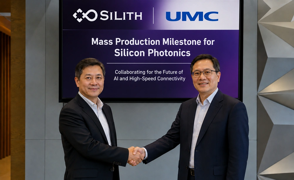 SILITH and UMC Achieve Mass Production Milestone for Silicon Photonics