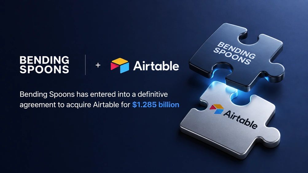 Bending Spoons has entered into a definitive agreement to acquire Airtable