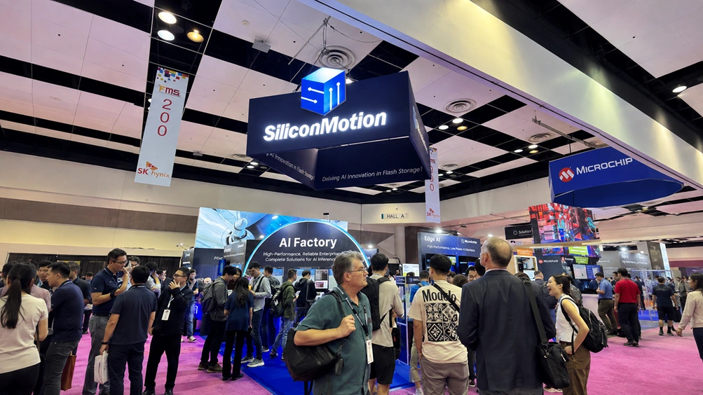 Silicon Motion Showcases Next-Generation Storage Solutions
